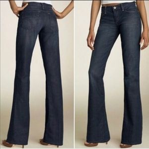 Joe's Jeans Visionarie Skinny Bootcut Dark Rinse Blue Denim Size 28